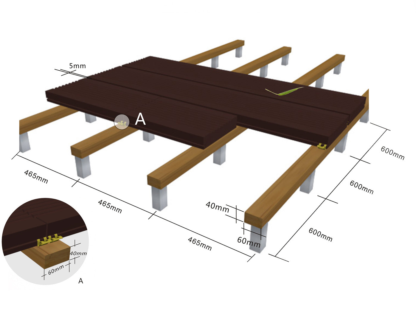Eco-Plank Bamboo Decking