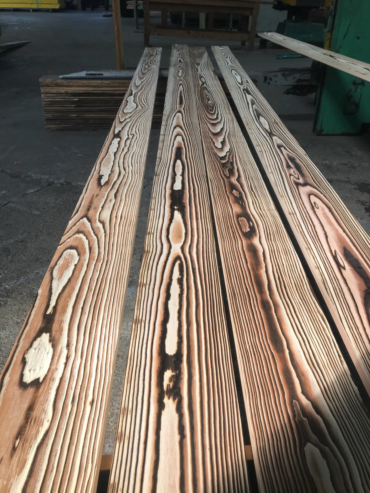 Yakisugi Lining Boards | Charred, Brushed, Grey or Uncoated