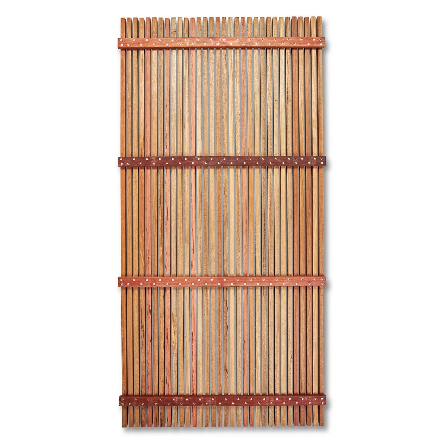 Spotted Gum Noosa 8mm Gap Pool Screens - Raw Finish