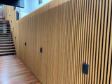 Bamboo screens at Bardon residence 3