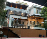 Shadow-line Fremantle bamboo cladding screens at Bardon