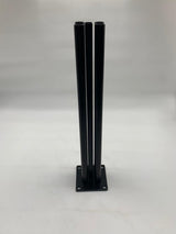 Eco Guard fence base plate post bracket detail