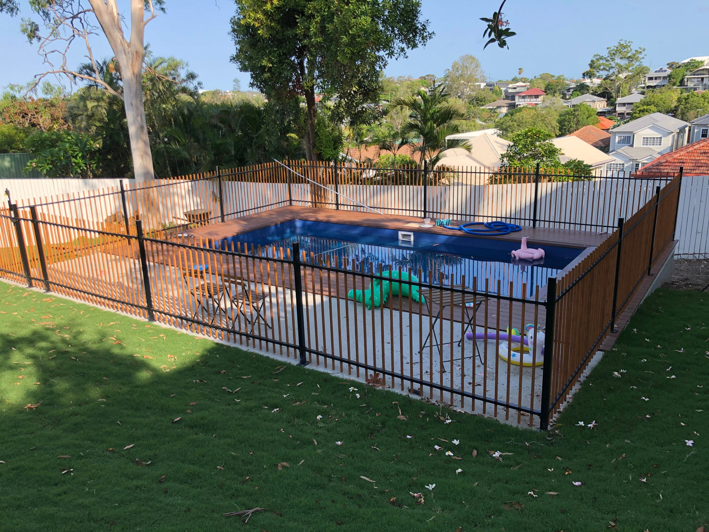 Bamboo Pool Fence Kit