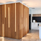 Fremantle bamboo cladding panel installation