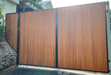 Fremantle bamboo cladding on Ascot gates