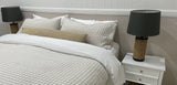 Linea HDF mini-dome bedroom panel detail