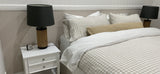 Linea HDF mini-dome bedroom feature wall, view 3