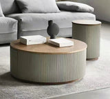 Linea HDF mini-dome curve panels on furniture