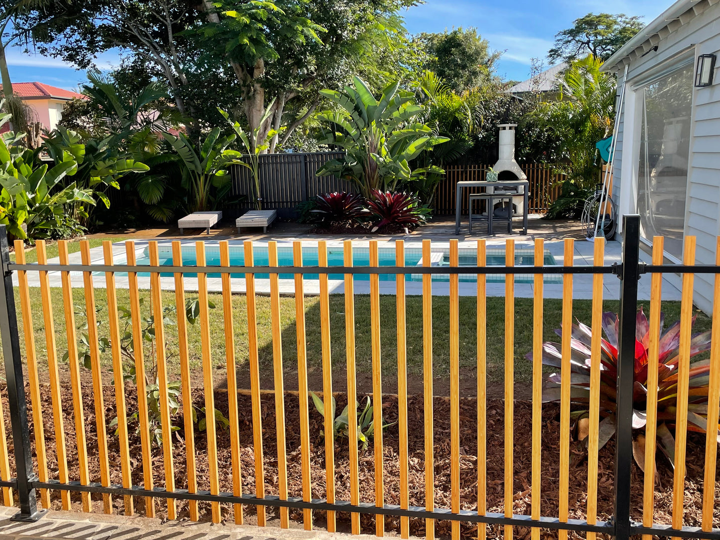 Bamboo Pool Fence Kit
