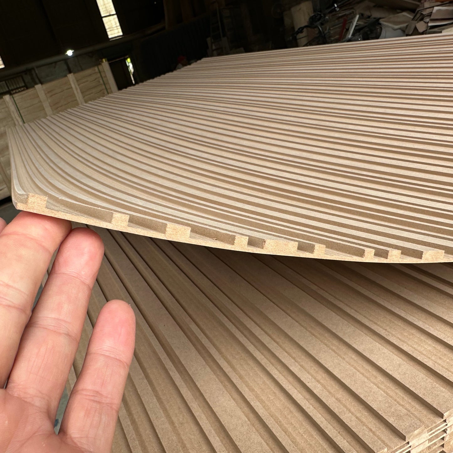 Linea Slatted HDF Panels