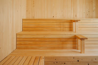 Hinoki joinery timber, grain and texture detail
