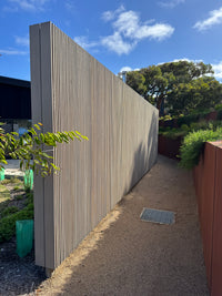 Spotted Gum Noosa 8mm Gap Pool Screens - Raw Finish