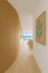 Linea slatted HDF panel — panel 3