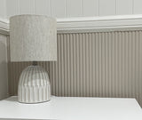 Linea HDF mini-dome bedroom feature wall