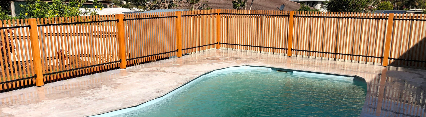 Bamboo Pool Fence Kit