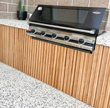 Fremantle bamboo cladding installation detail