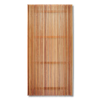 Merbau 8mm Gap Pool Screens - Raw Finish
