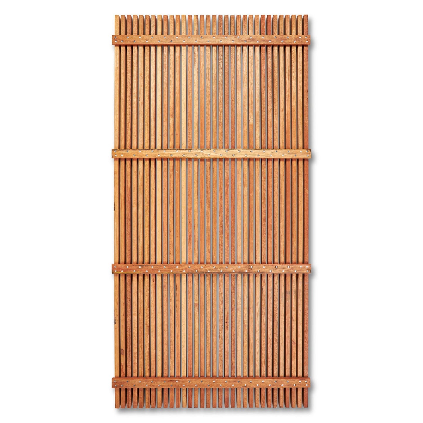 Merbau 8mm Gap Pool Screens - Raw Finish