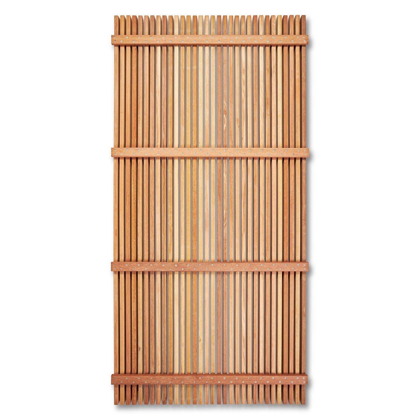 Yellow Balau Screens 8mm Gap - Raw Finish