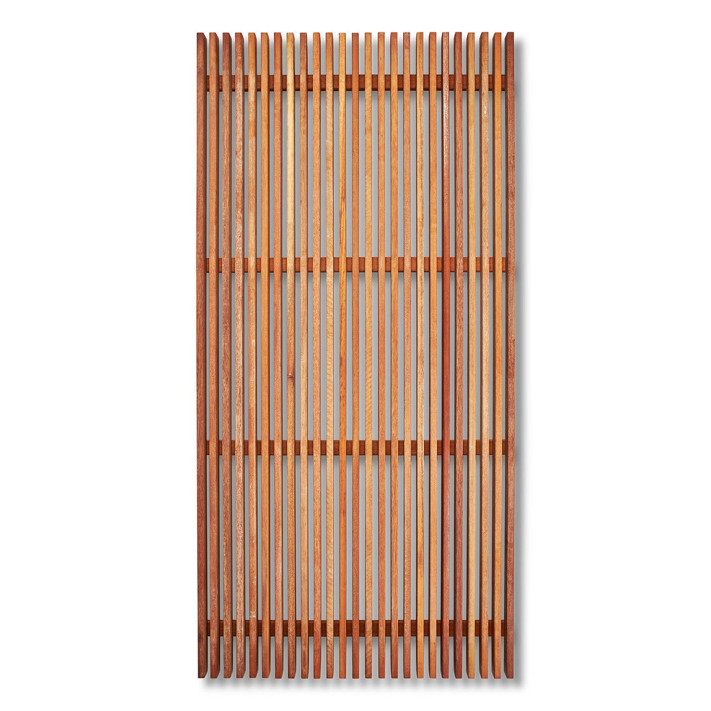 Yellow Balau Batten Screens - Oiled Finish