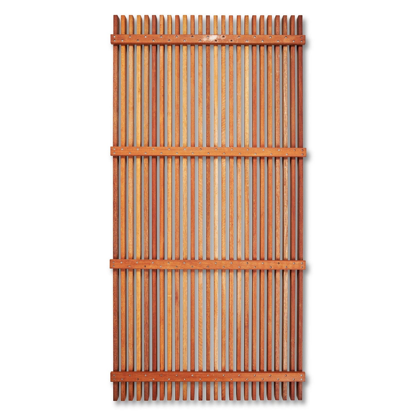 Yellow Balau Batten Screens - Oiled Finish